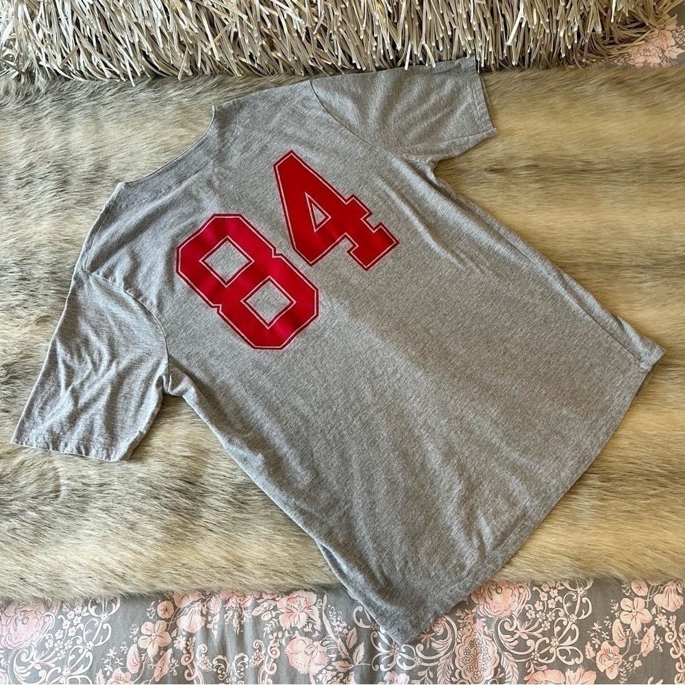 New Retro GHOSTBUSTERS 1984 Logo Baseball Shirt M Gray LOOT CRATE Short Sleeve - Picture 9 of 9